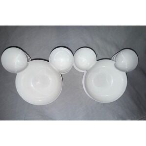Mickey Mouse Bowls Set of‎ 6 White Snack Bowls Kids Party Decor